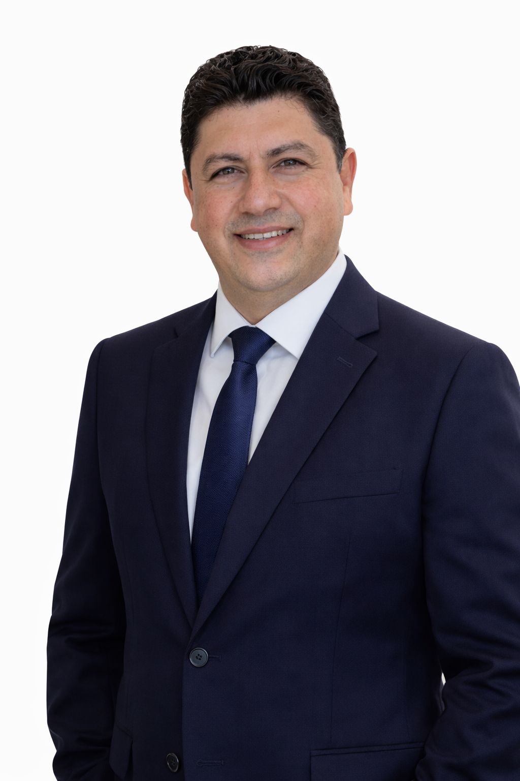 Professional portrait of Sergio Leal, Co-Founder and Visionary of PEGASUS